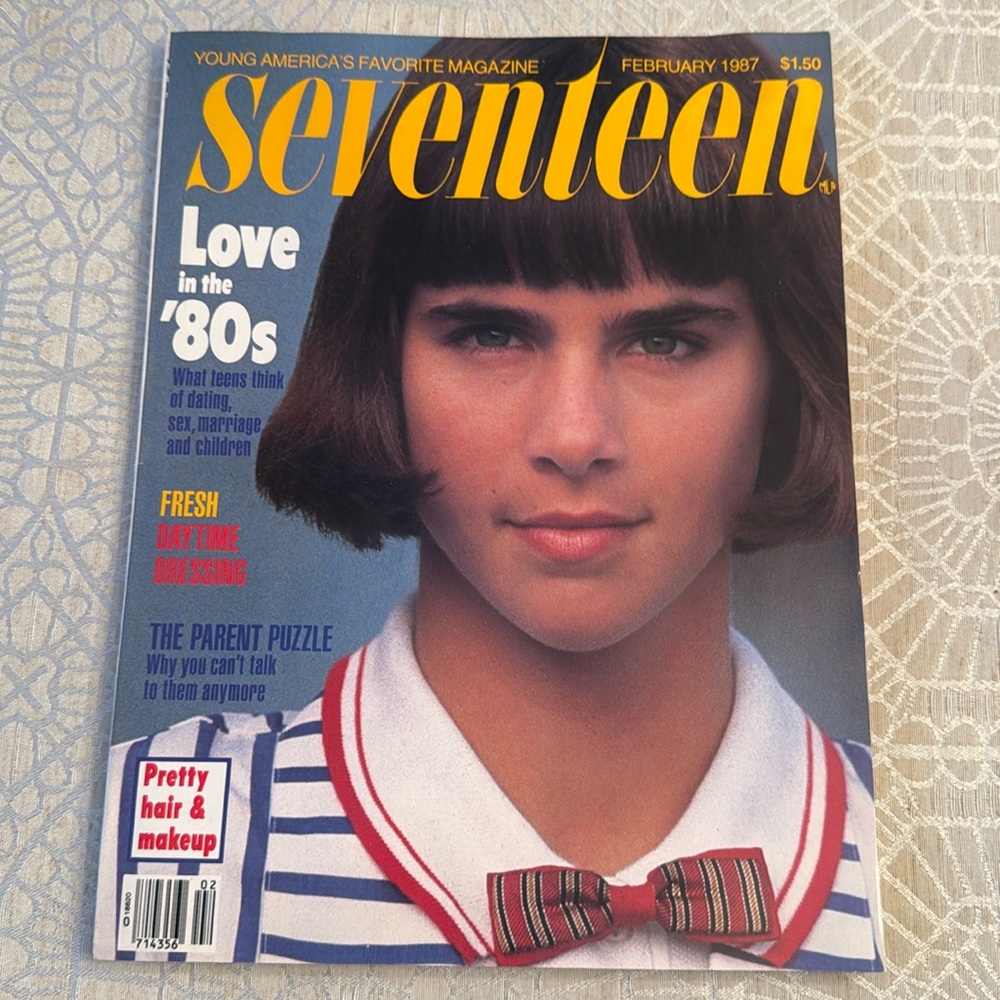 Vintage seventeen magazine 1987